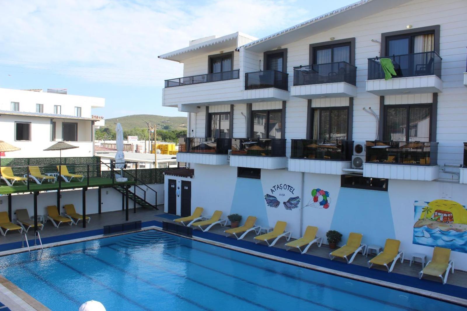 Atas Aqua Otel Avsa Türkeli Buitenkant foto
